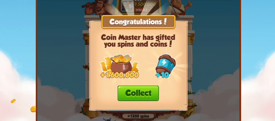 daily free coins in coin master