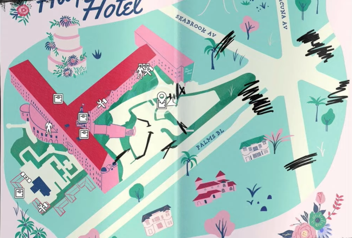 Halperin Hotel MAP