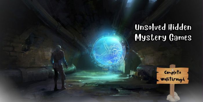 Unsolved Hidden Mystery Games Walkthrough
